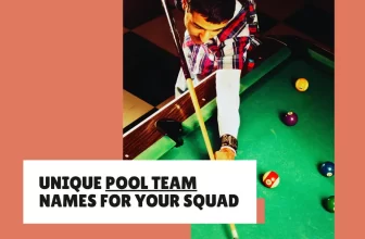 80+ Unique Pool Team Names for Your Squad