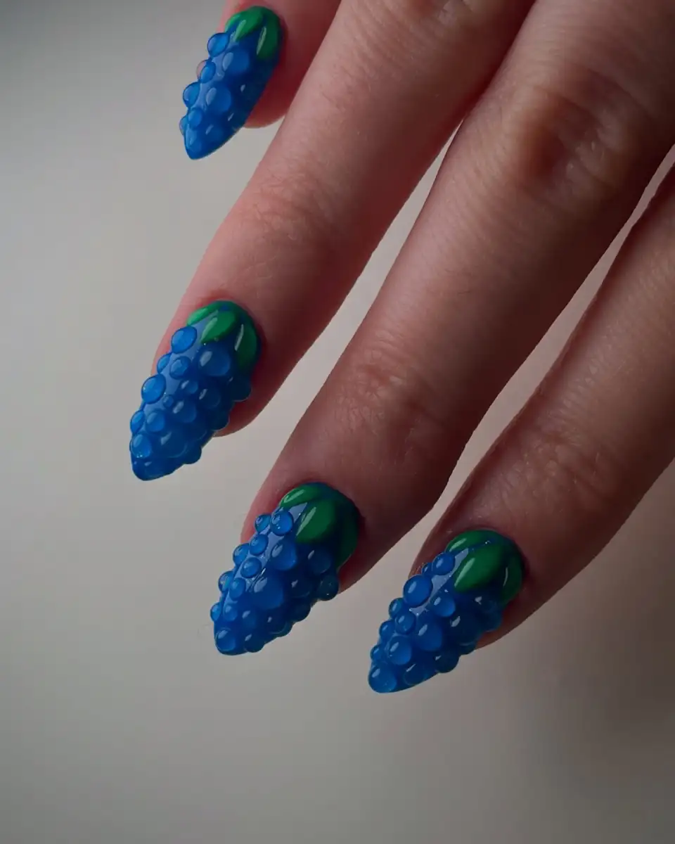Berry Cute Nails View 3