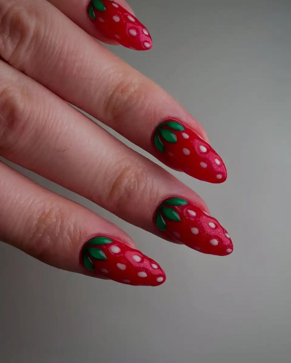 Berry Cute Nails View 2