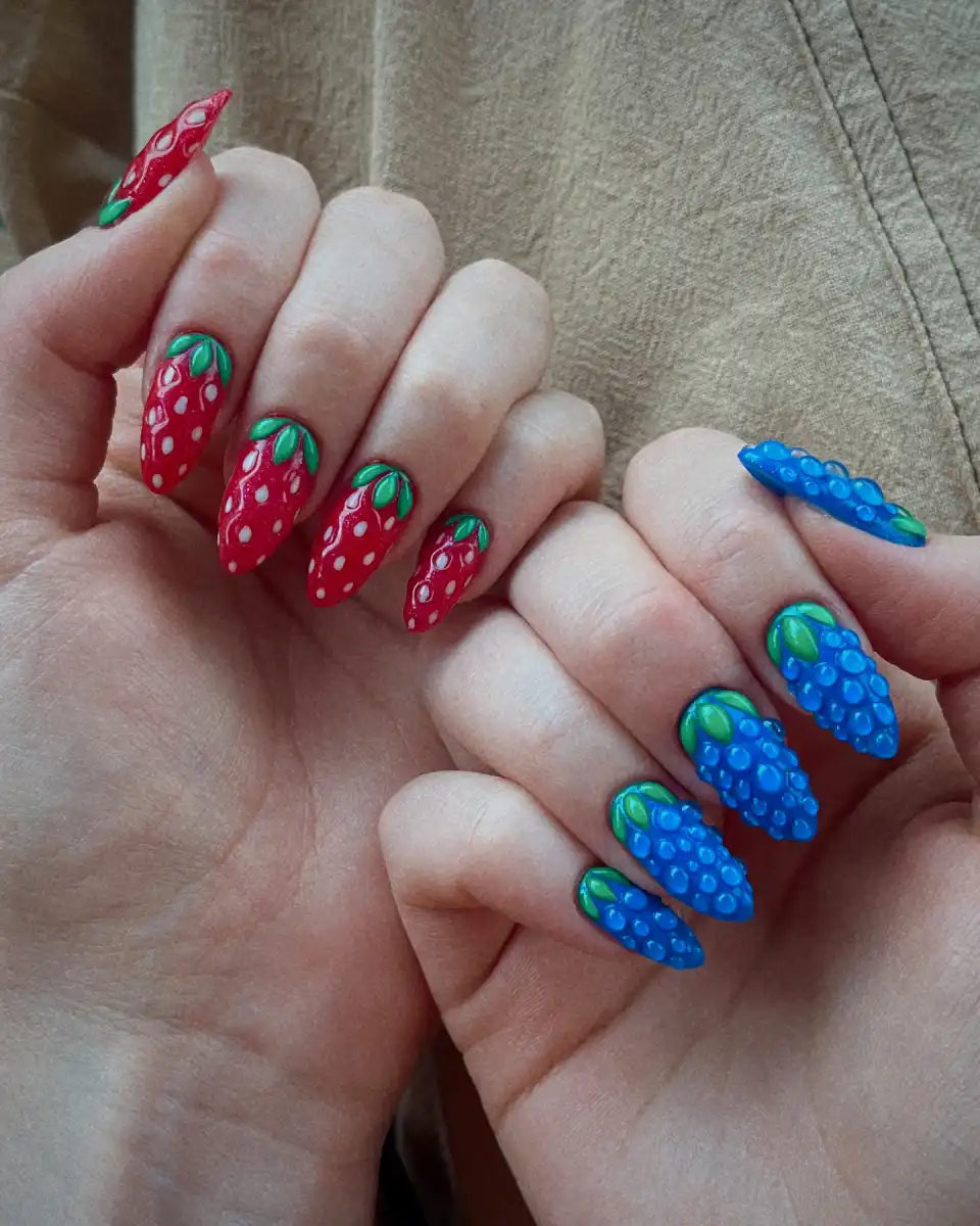 Berry Cute Nails View 1