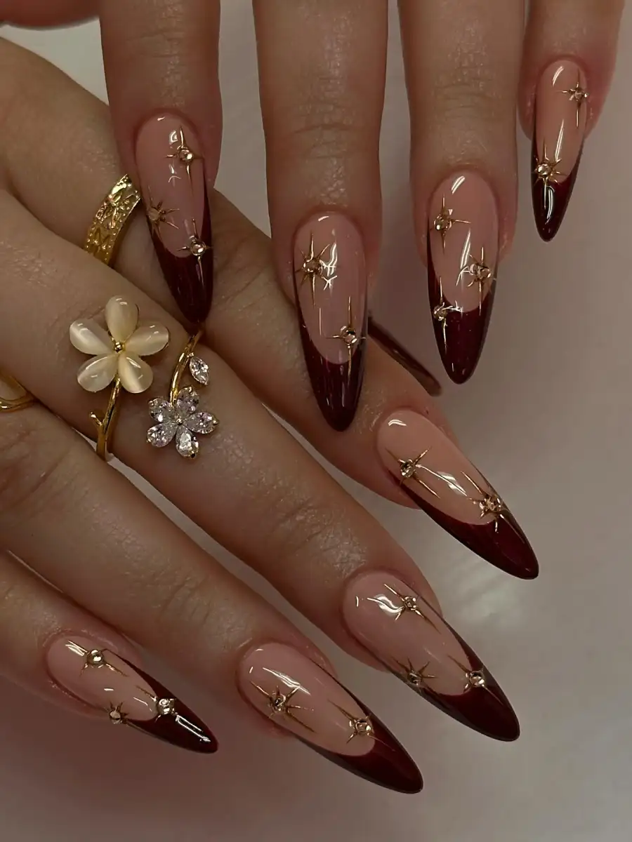 Midnight French Nails Main View