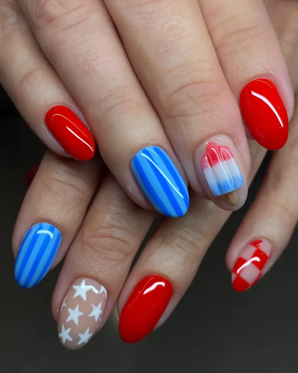 Popsicle Party Nails View 3