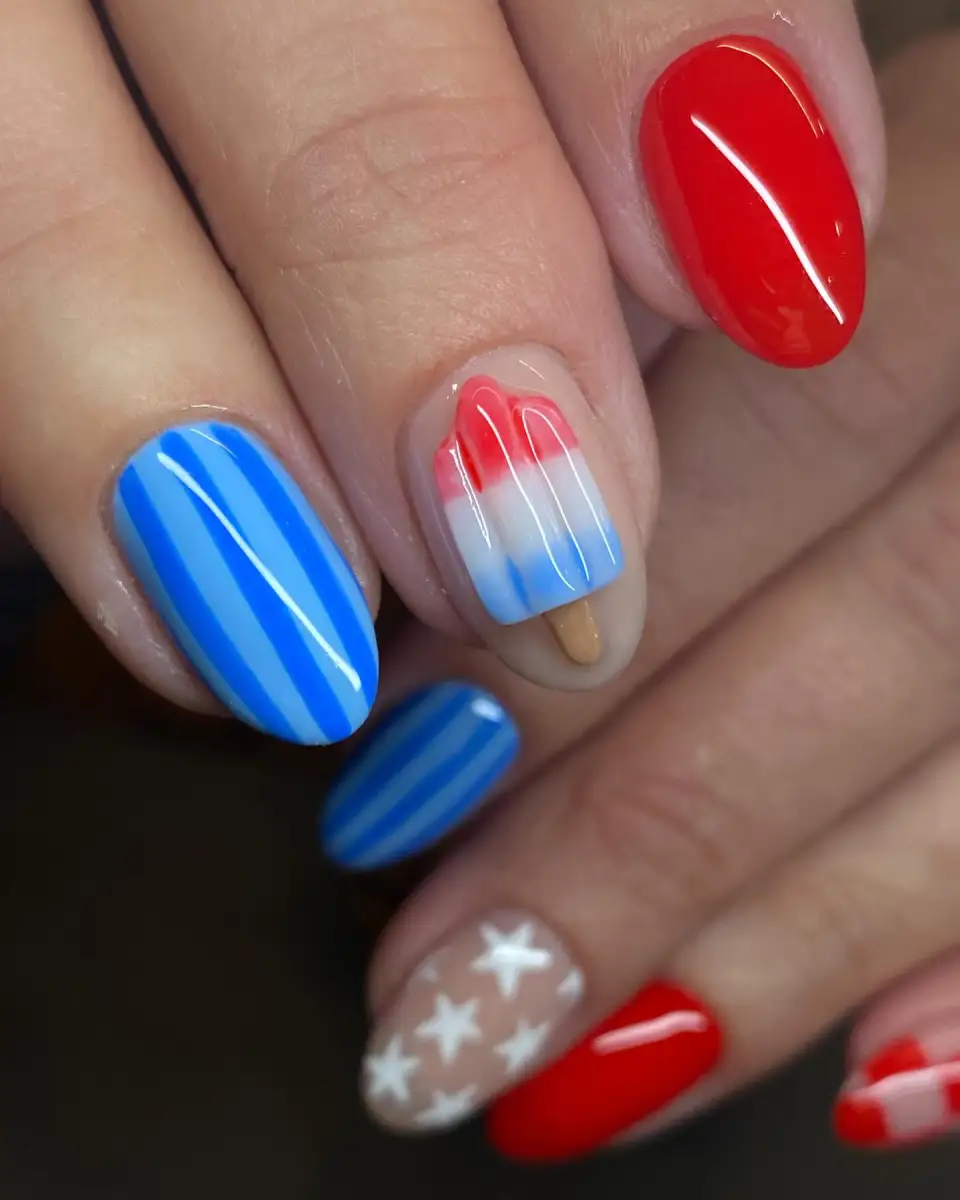 Popsicle Party Nails View 2