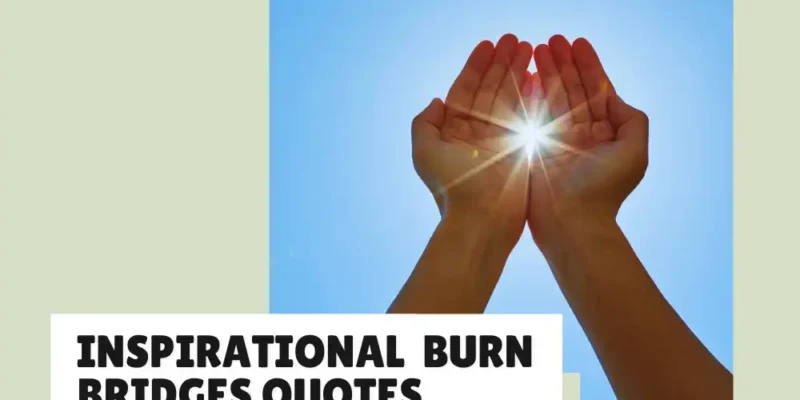 Wise Burn Bridges Quotes That Make You Think