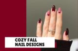 29 Cozy Fall Nail Designs in Browns, Burgundy, and Plaid