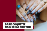 30 Dark Coquette Nails That Are Sweet, Moody and So Pretty