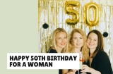 Happy 50th Birthday for a Woman In your Life
