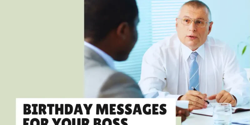 63+ Happy Birthday Messages for Your Boss (Funny, Formal & Respectful)