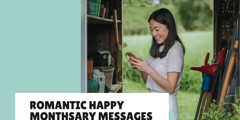 12 Romantic Happy Monthsary Messages for Each Month