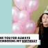 30 Messages to Thank Everyone for Their Birthday Wishes