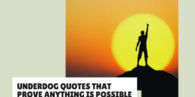 Underdog Quotes That Prove Anything Is Possible