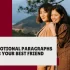 Long Emotional Paragraph for Your Best Friend (Who Happens to Be a Guy)